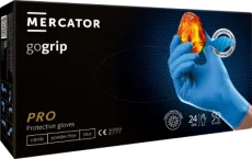 Mercator gogrip blue púdermentes nitril kesztyű kék XL 50x